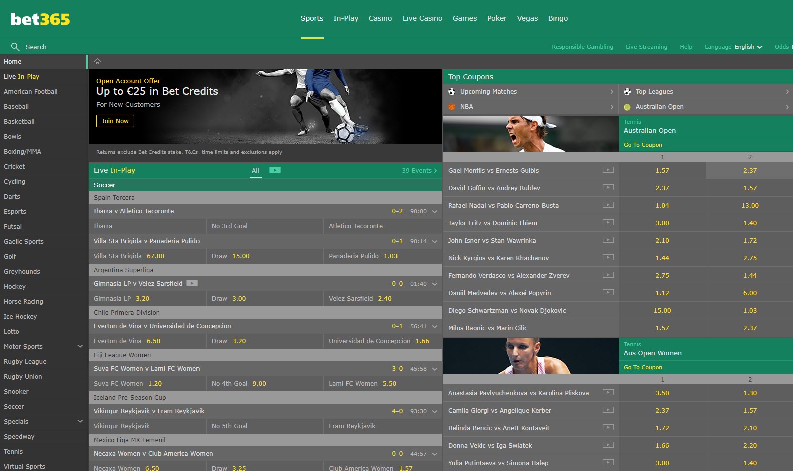 bet365 cricket betting in india