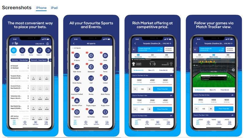 Sportpesa app for iOS
