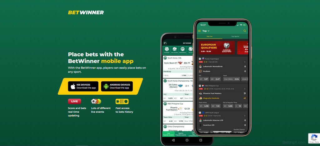 Betwinner Mobile Version